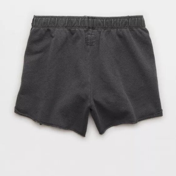 Aerie High Waist Grey Shorts Size XL - Picture 2 of 12